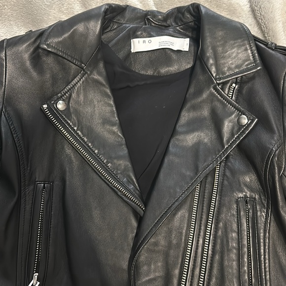 IRO Dylan Leather Jacket - Picture 2 of 6